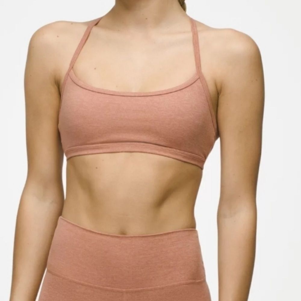 NWT PrAna Heavana Every Minute Bra  in Terracotta Heather Size XXL